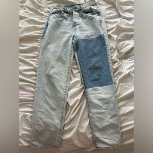 Multi Wash Patchwork PacSun Dad Jean ~ Size 26